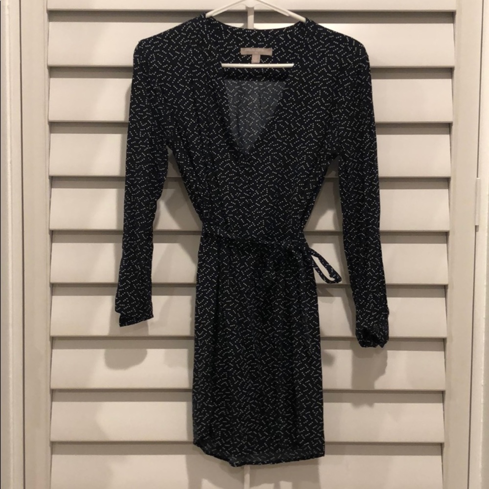 Navy and white cover up!